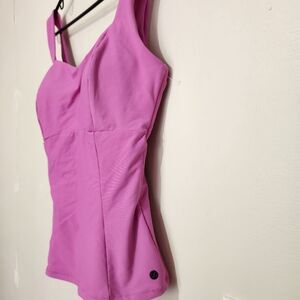 Calia Tankini Size Medium Light Purple Color Padded Wired.   NEW